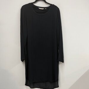 Soft Surroundings Black Long Sleeve Dress